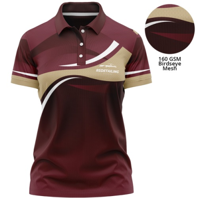 Picture of WOMEN'S 160 GSM BIRDSEYE MESH DRI-FIT PERFORMANCE CORPORATE POLO SHIRT
