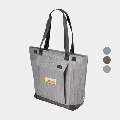 Picture of REJUVE® ELEMENT RECYCLED HEATHER COMMUTER BUSINESS TOTE BAG