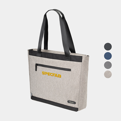 Picture of REJUVE® MILANO RECYCLED HEATHER EXECUTIVE TOTE BAG