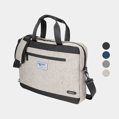 Picture of REJUVE® MILANO RECYCLED HEATHER EXECUTIVE BUSINESS 16 INCH LAPTOP BRIEF BAG.