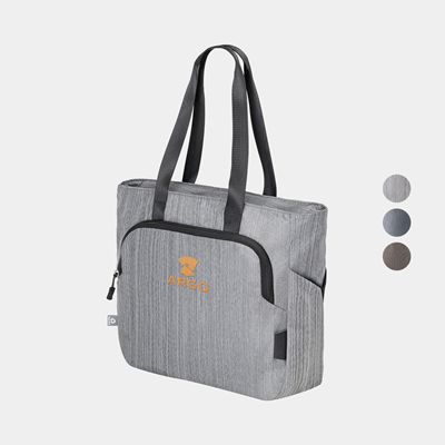 Picture of REJUVE® METRO RECYCLED HEATHER EXECUTIVE WORK TOTE BAG