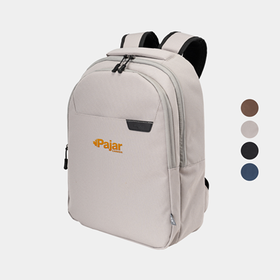 Picture of REJUVE® ROVE RECYCLED HEATHER EXECUTIVE BACKPACK RUCKSACK.