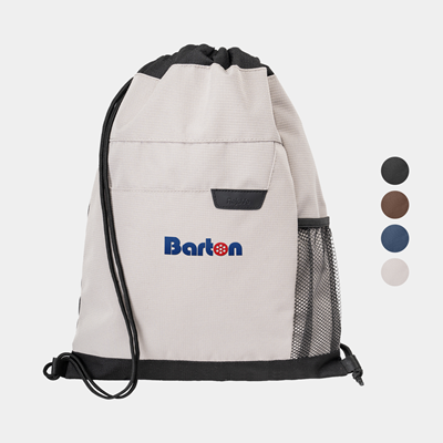 Picture of REJUVE® ROVE RECYCLED HEATHER MODERN EXECUTIVE DRAWSTRING BAG
