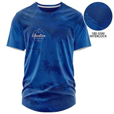 Picture of UNISEX 180 GSM POLY INTERLOCK SUBLIMATION SHORT SLEEVE T-SHIRT