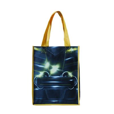 Picture of FULL COLOR UTILITY SHOPPER TOTE BAG with Gusset (12 Inch x 13 Inch x 8 Inch)