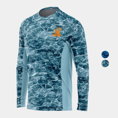 Picture of MOSSY OAK® MEN'S 4,4 OZ, POLYESTER INTERLOCK LONG SLEEVE TEE SHIRT, UPF 50+