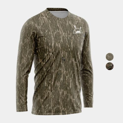 Picture of MOSSY OAK® MEN'S 4,4 OZ, POLYESTER INTERLOCK LONG SLEEVE TEE SHIRT