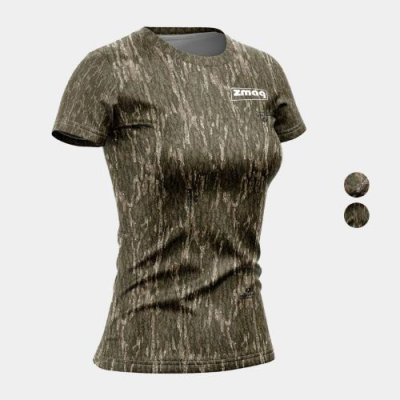 Picture of MOSSY OAK® WOMEN'S 4,4 OZ, POLYESTER INTERLOCK SHORT SLEEVE TEE SHIRT