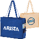 Picture of NON-WOVEN TOTE BAG with Gusset & Shoulder Straps & 2 Side Pockets 20 Inch x 16 Inch x 6 Inch
