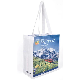Picture of SUBLIMATED PET NON-WOVEN SHOPPER TOTE BAG with Gusset - 2 Sided 12 Inch x 13 Inch x 8 Inch