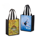 Picture of FULL COLOR SUBLIMATED PET NON-WOVEN TOTE BAG with Gusset - 2 Sided (8 Inch x 10 Inch x 4 Inch)