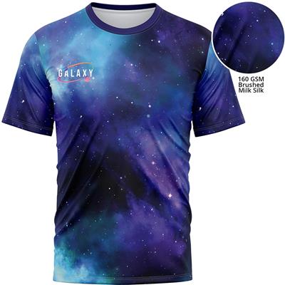 Picture of PREMIUM 160 GSM BRUSHED MILK SILK MENS T-SHIRT with Full Bleed Sublimation