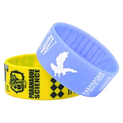 Picture of DEBOSSED COLOUR FILLED WRIST BAND