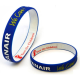 DUAL LAYERED COLOUR COAT WRIST BAND image 2