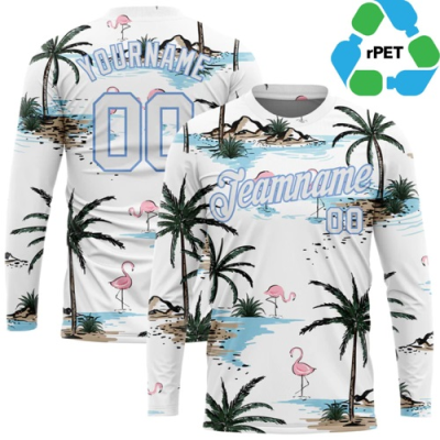 Picture of MEN'S RPET RECYCLED 100% POLYESTER SUBLIMATION PERFORMANCE LONG SLEEVE TEE SHIRT
