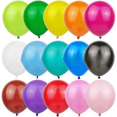 Picture of 12 INCH CELEBRATION WEDDING PARTY LATEX OVAL BALLOONS