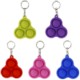 FIDGET SIMPLE DIMPLE TOY KEYRING image 2