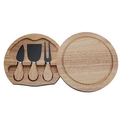 Picture of 3 PCS BAMBOO CHEESE SERVER KIT