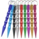 SELF DEFENSE ALUMINUM KEYRING CHAIN image 2