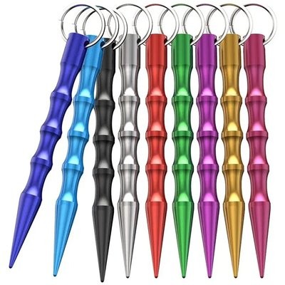 Picture of SELF DEFENSE ALUMINUM KEYRING CHAIN