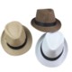 SUMMER BEACH FEDORA STRAW COWBOY HATS image 2