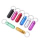 ALUMINUM ALLOY PILL BOX KEYRING CHAIN image 2