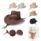 HEMP COWBOY HAT OUTDOOR WIDE BRIMMED image 2