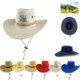 WESTERN SUEDE COWBOY HAT image 2