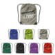 DRAWSTRING BACKPACK RUCKSACK W & ZIPPER image 2
