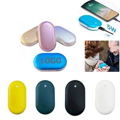 Picture of 2-IN-1 RECHARGEABLE HAND WARMER HOT PACK AND POWER BANK