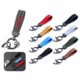SUEDE LEATHER KEY HOLDER KEYRING image 2