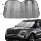 FOLDING CAR WINDSHIELD SUN SHADE COVER image 2