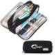 Picture of LARGE CAPACITY PENCIL CASE 3 COMPARTMENT POUCH PEN BAG