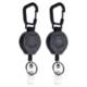 Picture of RETRACTABLE KEYRING CHAIN HEAVY DUTY CARABINER BADGE HOLDER
