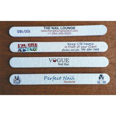 Picture of GRIT 100-180 NAIL FILES MANICURE.