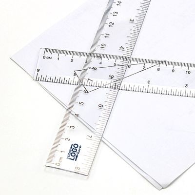 Picture of ACRYLIC CLEAR TRANSPARENT RULER.