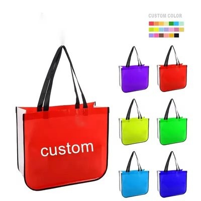 Picture of EXTRA LARGE LAMINATED SHOPPER TOTE BAG