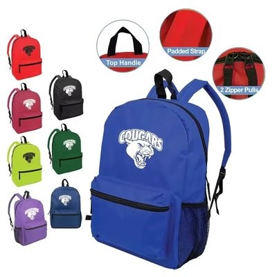 Picture of BEST VALUE HEAVY DUTY BACKPACK RUCKSACK with Water Bottle Pocket