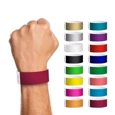 Picture of COLORFUL TYVEK WRIST BAND BRACELETS
