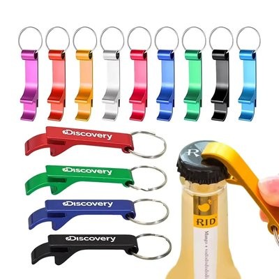 Picture of CLASSIC METAL KEYRING CHAIN BOTTLE OPENER