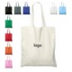 NATURAL COTTON CANVAS GROCERY TOTE BAG image 2