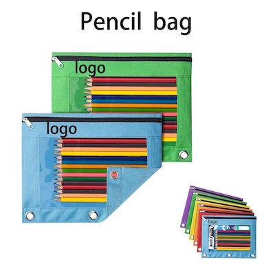 Picture of OXFORD CLOTH BLOTTER LARGE CAPACITY PENCIL CASE