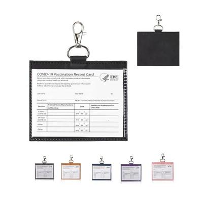 Picture of LEATHER VACCINE CARD WALLET