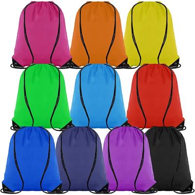 Picture of DRAWSTRING BACKPACK RUCKSACK WATERPROOF GYM TRAVEL BAG