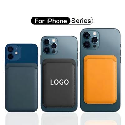Picture of CUSTOM LOGO PU LEATHER MAGSAFE MAGNETIC PHONE WALLET CARD HO