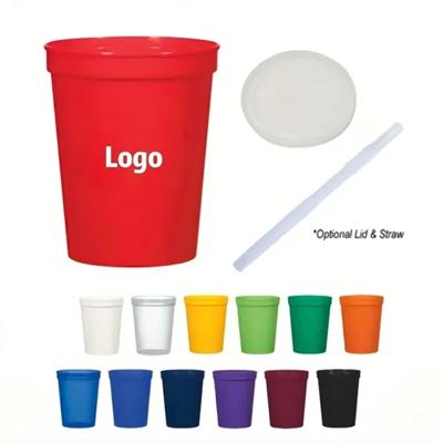 Picture of 16OZ PP CUP with Optional Lid & Straw