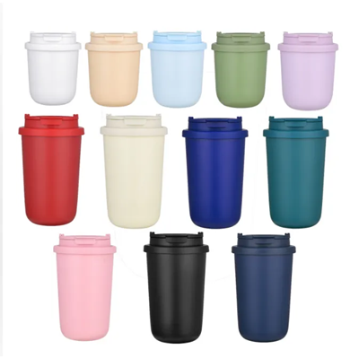 Picture of 304 STAINLESS STEEL METAL COFFEE & MILK TEA WATER BOTTLE