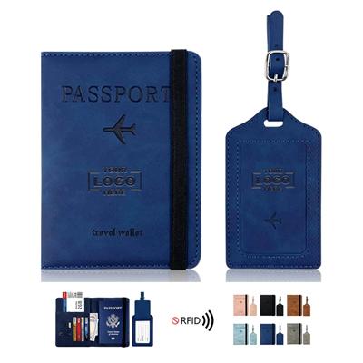 Picture of LUGGAGE TAG RFID HOLDER PASSPORT COVER