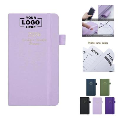 Picture of A5 PU LEATHER STUDENT ACCOUNT BOOKS