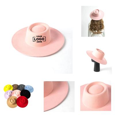 Picture of FABRIC POLYESTER WIDE BRIM PANAMA HAT
